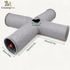 Túnel plegable para gatos Mocca — imagen 17 — CrossingPets