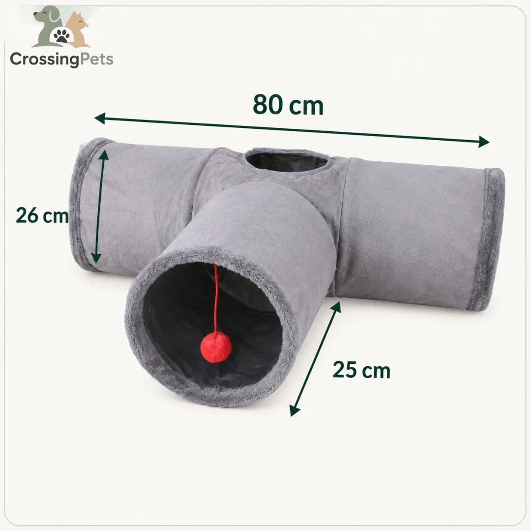 Túnel plegable para gatos Mocca — imagen 19 — CrossingPets