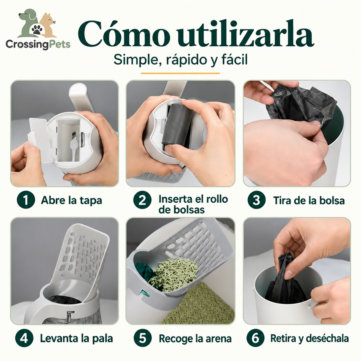 Pala para arena — imagen 6 — CrossingPets