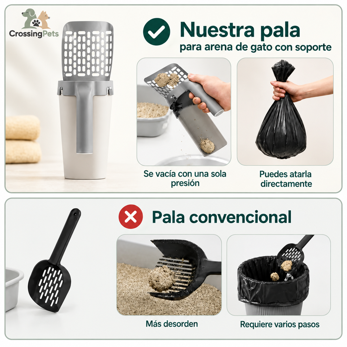Pala para arena — imagen 10 — CrossingPets