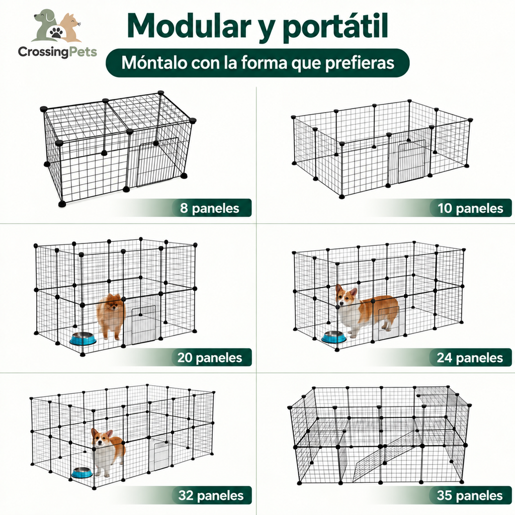 Parque modular para perros — imagen 9 — CrossingPets