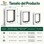 Puerta para gatos PetVent — imagen 4 — CrossingPets