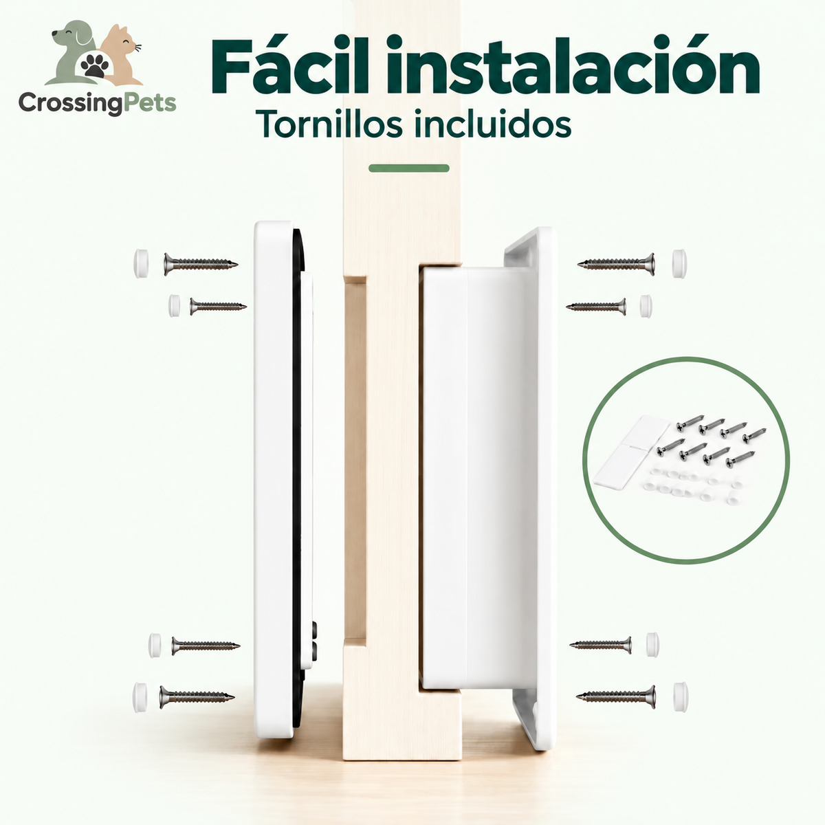 Puerta para gatos PetVent — imagen 8 — CrossingPets