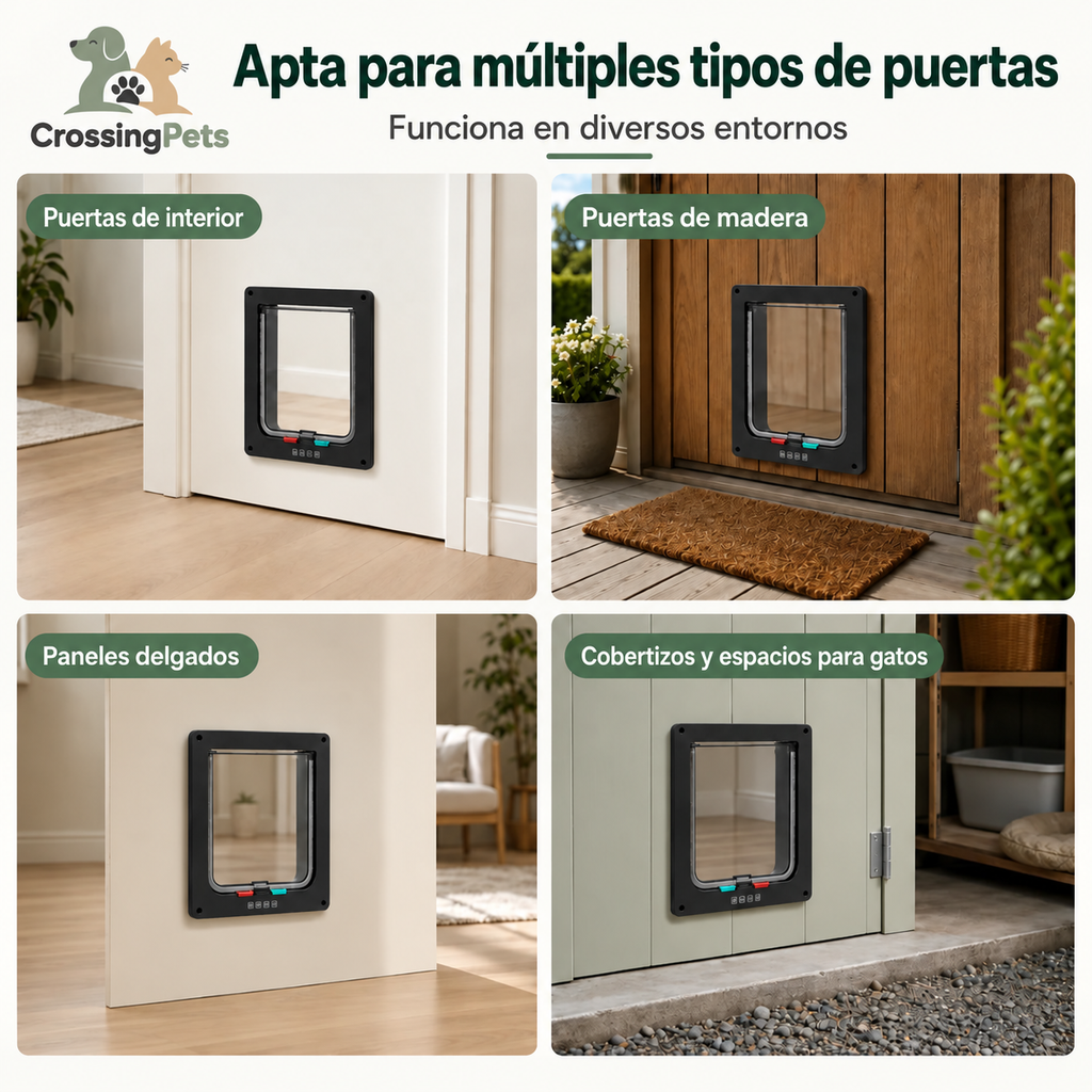 Puerta para gatos PetVent — imagen 10 — CrossingPets