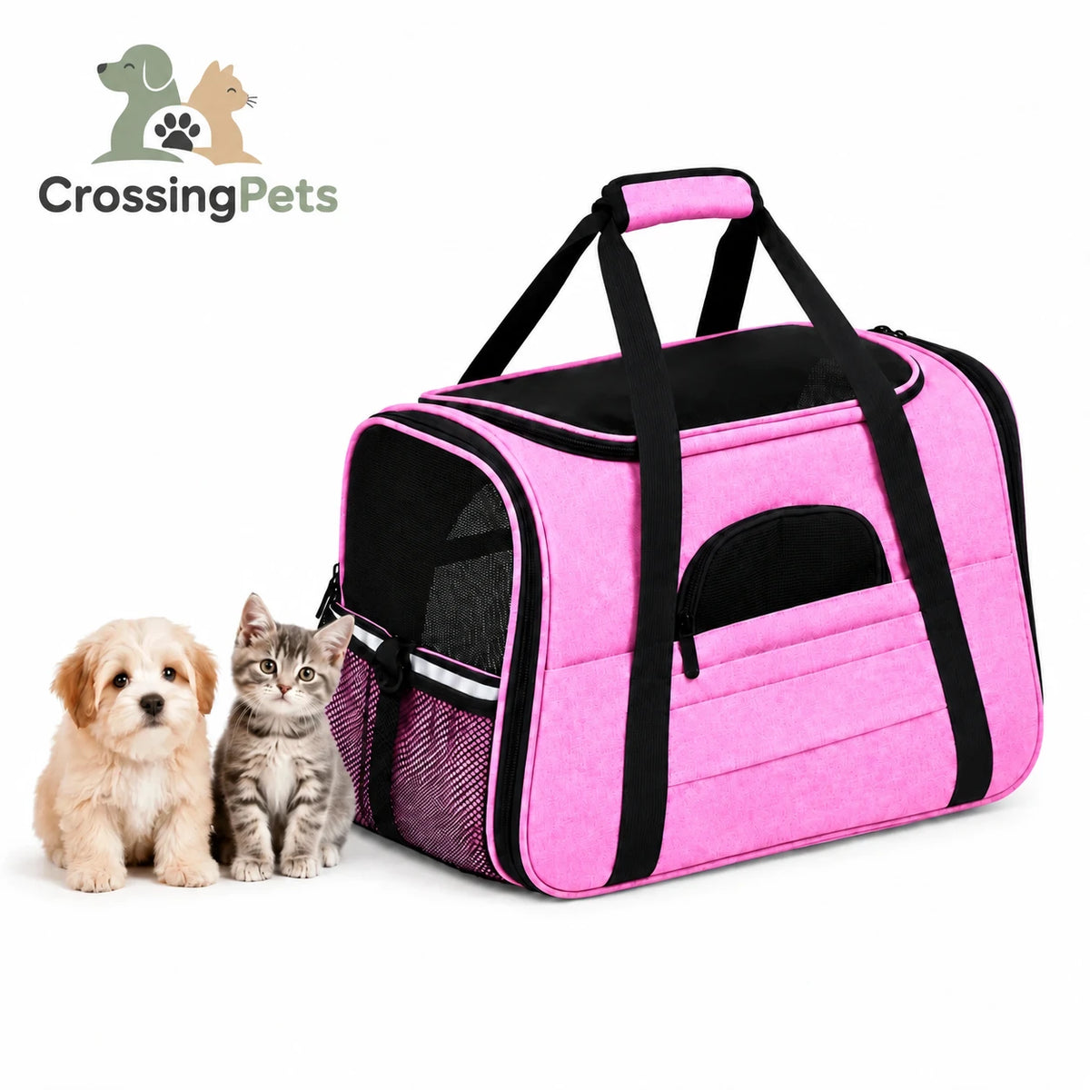 Bolsa transportadora CrossingPets — imagen 3, información en español