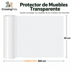 Protector transparente para muebles — imagen 8 — CrossingPets
