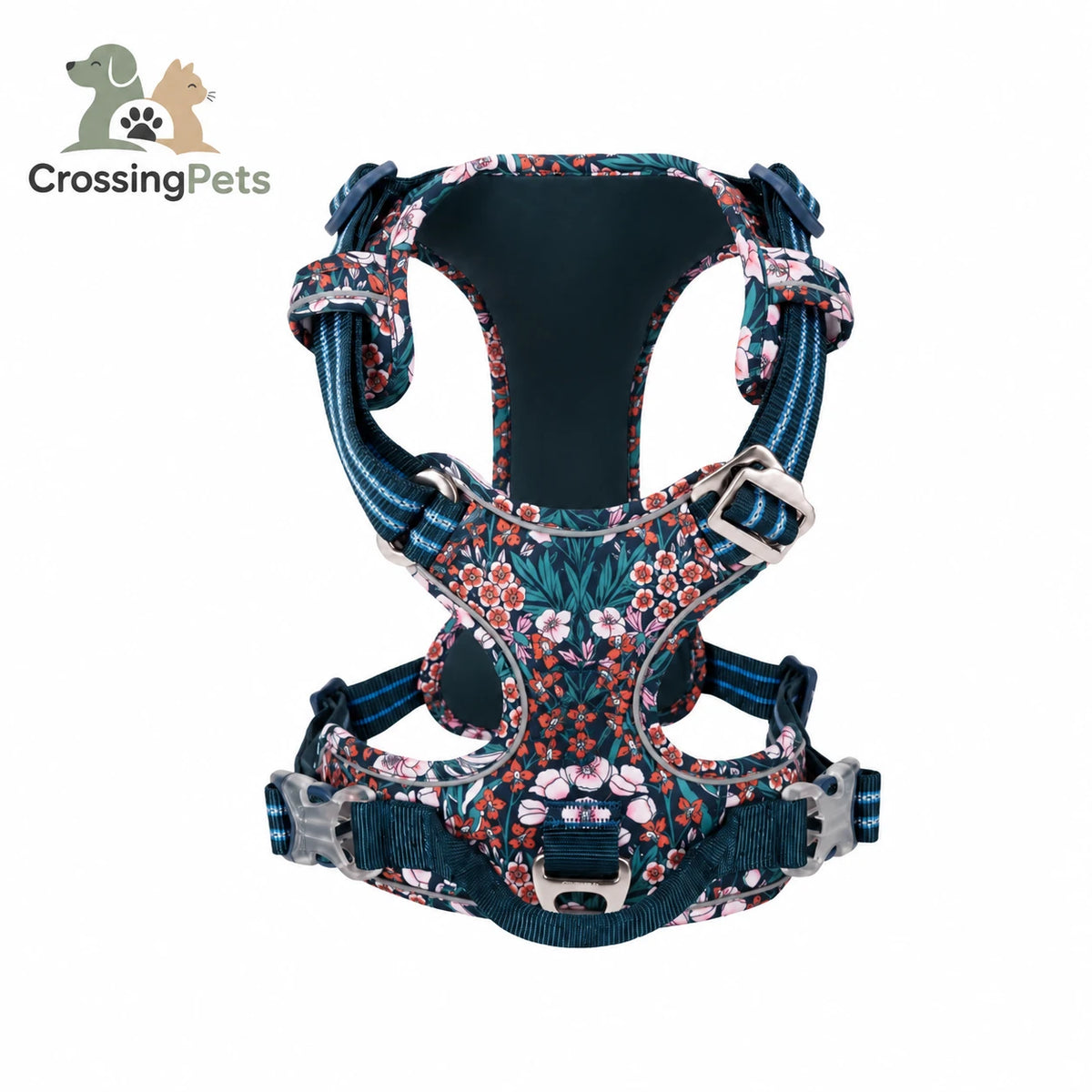 Arnés floral Reflexfit — CrossingPets — imagen 2
