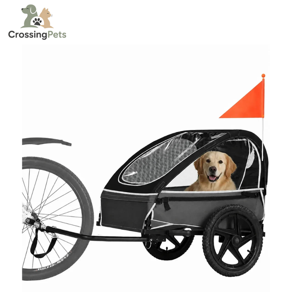 Remolque plegable de bicicleta
