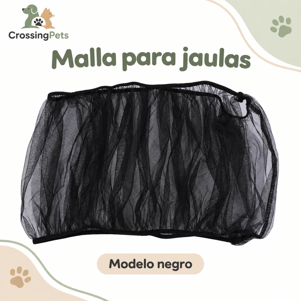 Malla ajustable para la base de jaulas de aves — CrossingPets · imagen 14