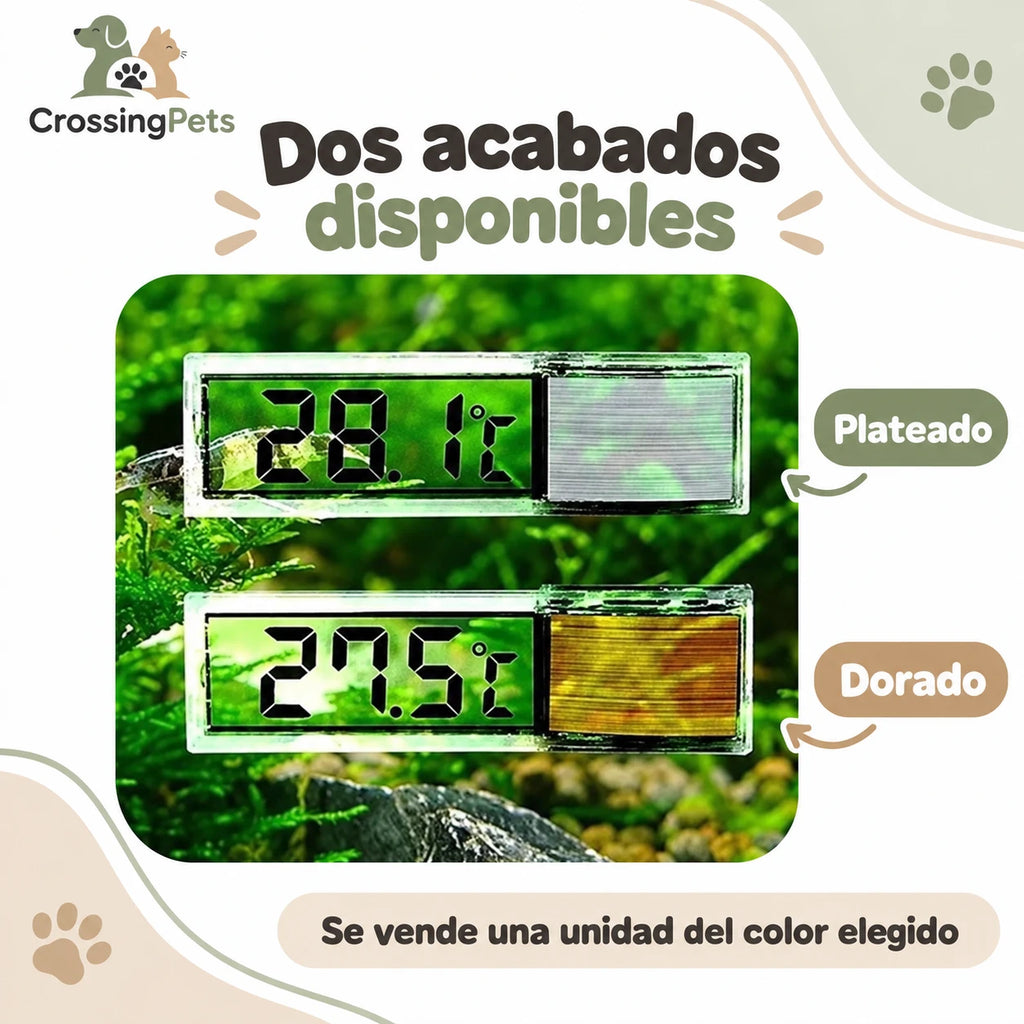 Termómetro digital para acuario con pantalla LCD — CrossingPets · imagen 4