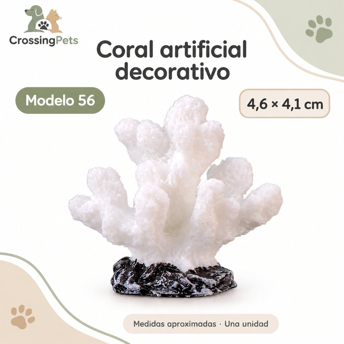 Adornos y plantas artificiales para acuario · 56 modelos — CrossingPets · imagen 56