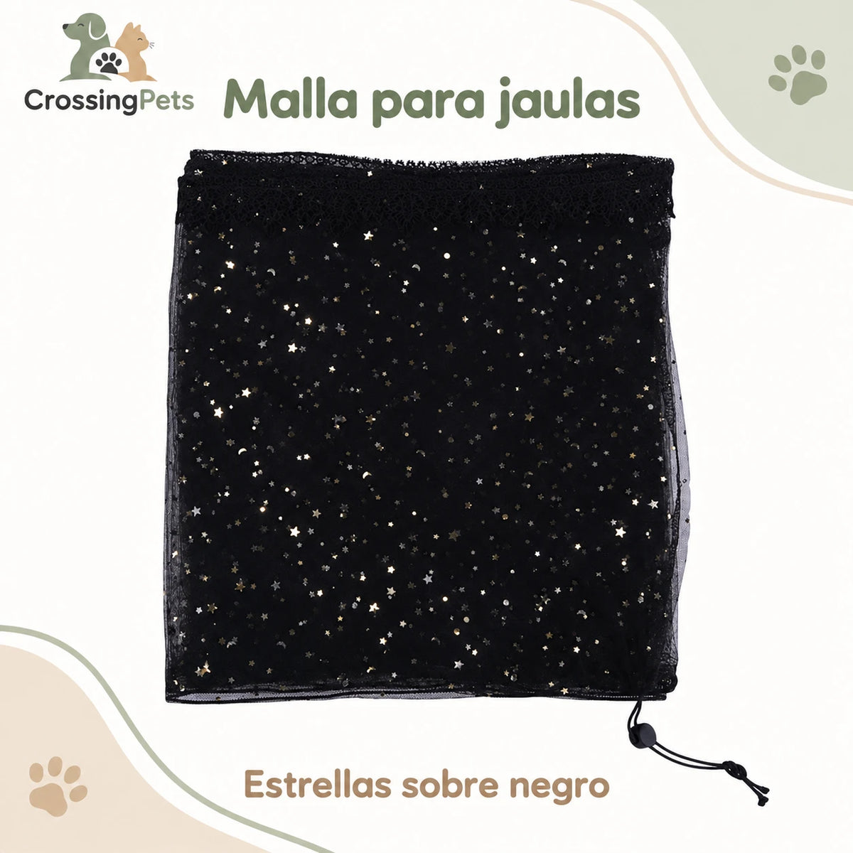 Malla ajustable para la base de jaulas de aves — CrossingPets · imagen 6