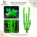 Plantas artificiales para acuario · Modelos sueltos y packs — CrossingPets · imagen 30