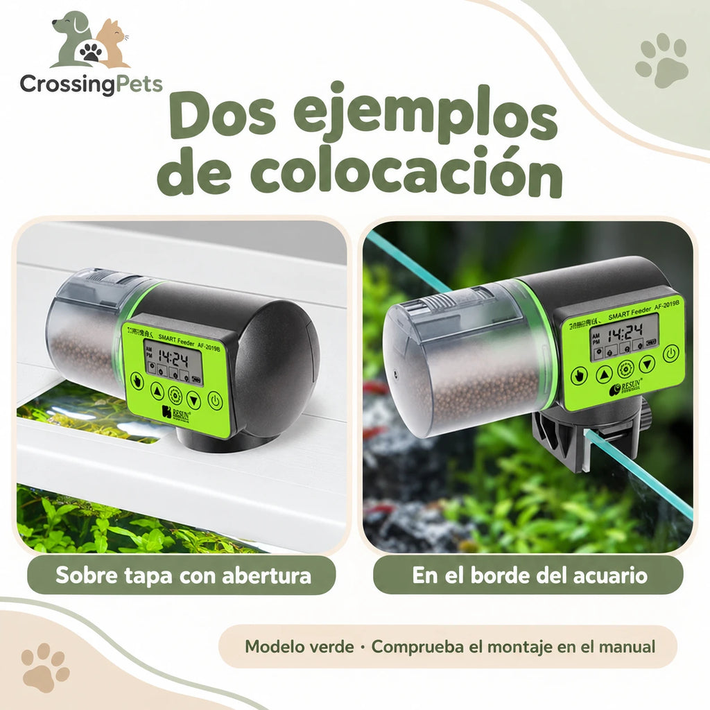 Comedero automático para acuario con varias opciones de control — CrossingPets · imagen 14