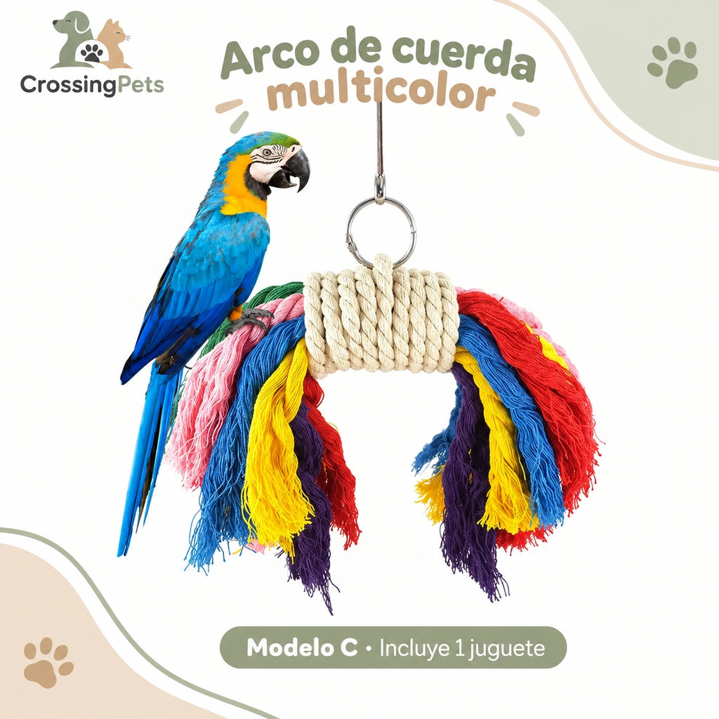 Juguetes y columpios colgantes para aves — CrossingPets · imagen 19