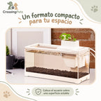 Acuario compacto de sobremesa con bomba de agua — CrossingPets · imagen 5