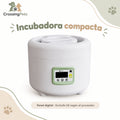 Incubadora compacta con panel digital y tapa superior — CrossingPets · imagen 1