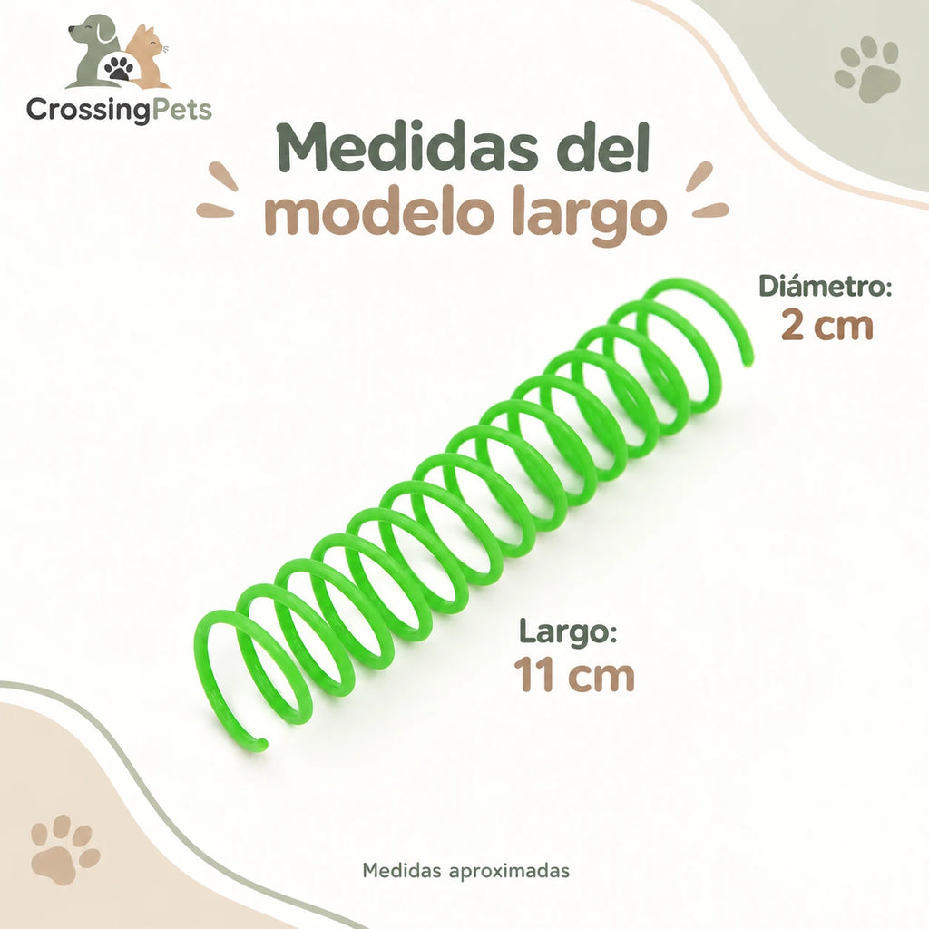 Muelles de colores para gatos — CrossingPets · imagen 4