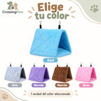 Refugio triangular colgante de tela para aves — CrossingPets · imagen 6