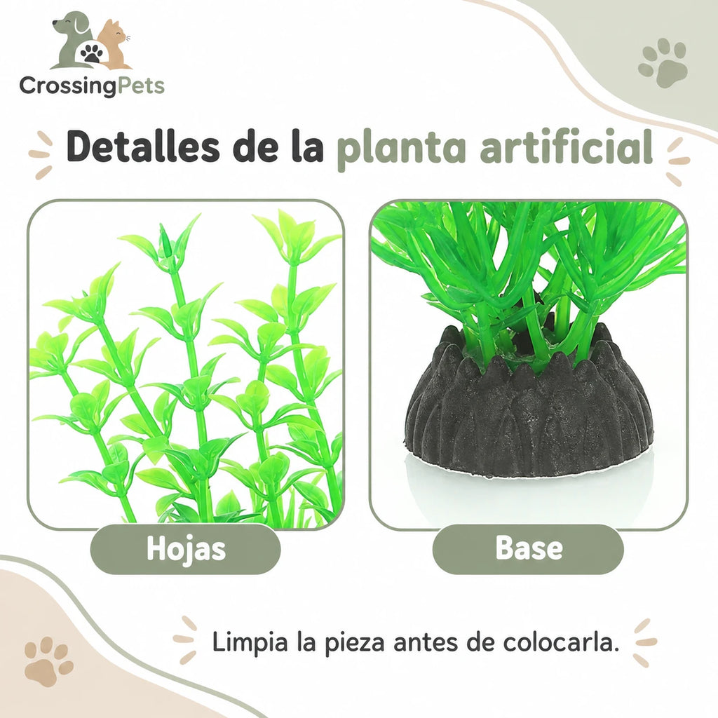 Adornos y plantas artificiales para acuario · 56 modelos — CrossingPets · imagen 60
