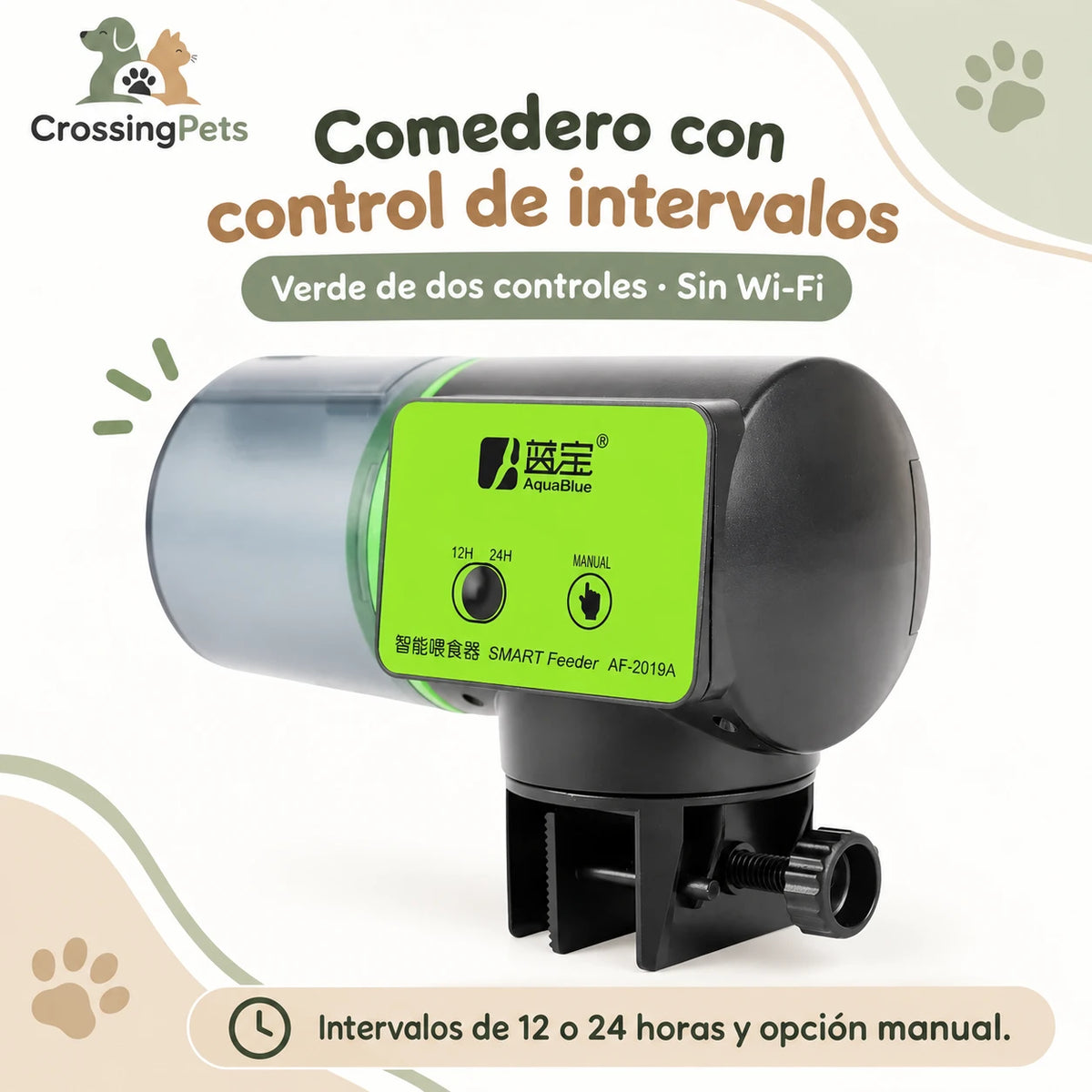Comedero automático para acuario con varias opciones de control — CrossingPets · imagen 9