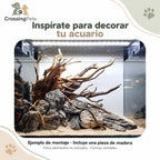 Madera natural decorativa para acuario · 3 tamaños — CrossingPets · imagen 4