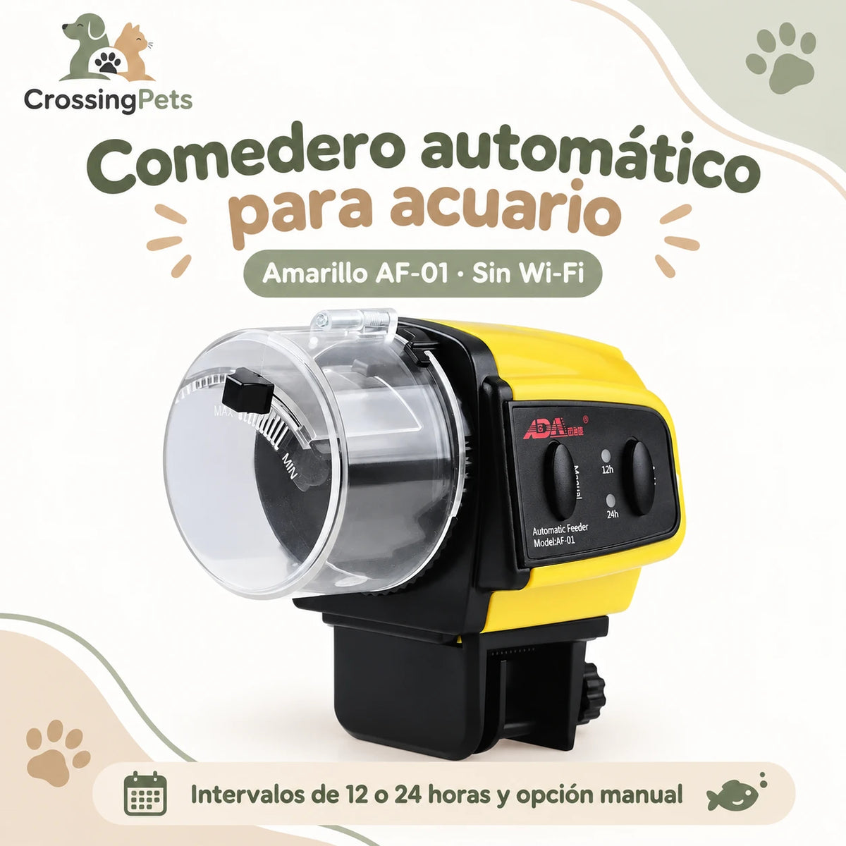 Comedero automático para acuario con varias opciones de control — CrossingPets · imagen 10