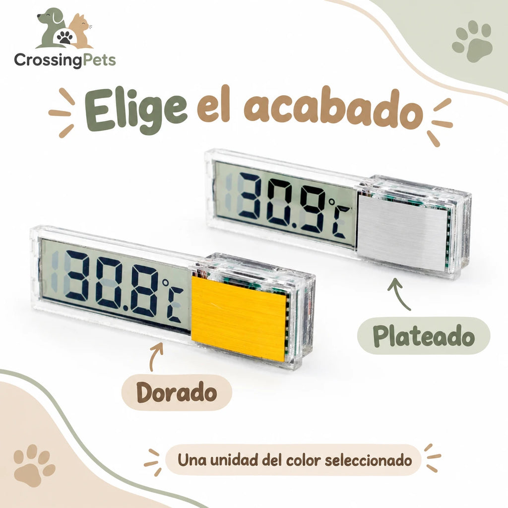Termómetro digital para acuario con pantalla LCD — CrossingPets · imagen 8