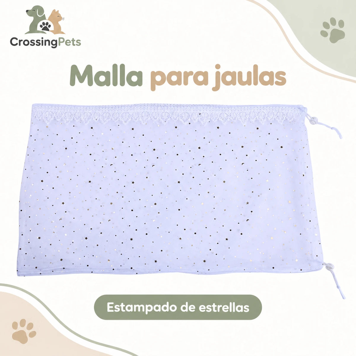 Malla ajustable para la base de jaulas de aves — CrossingPets · imagen 5