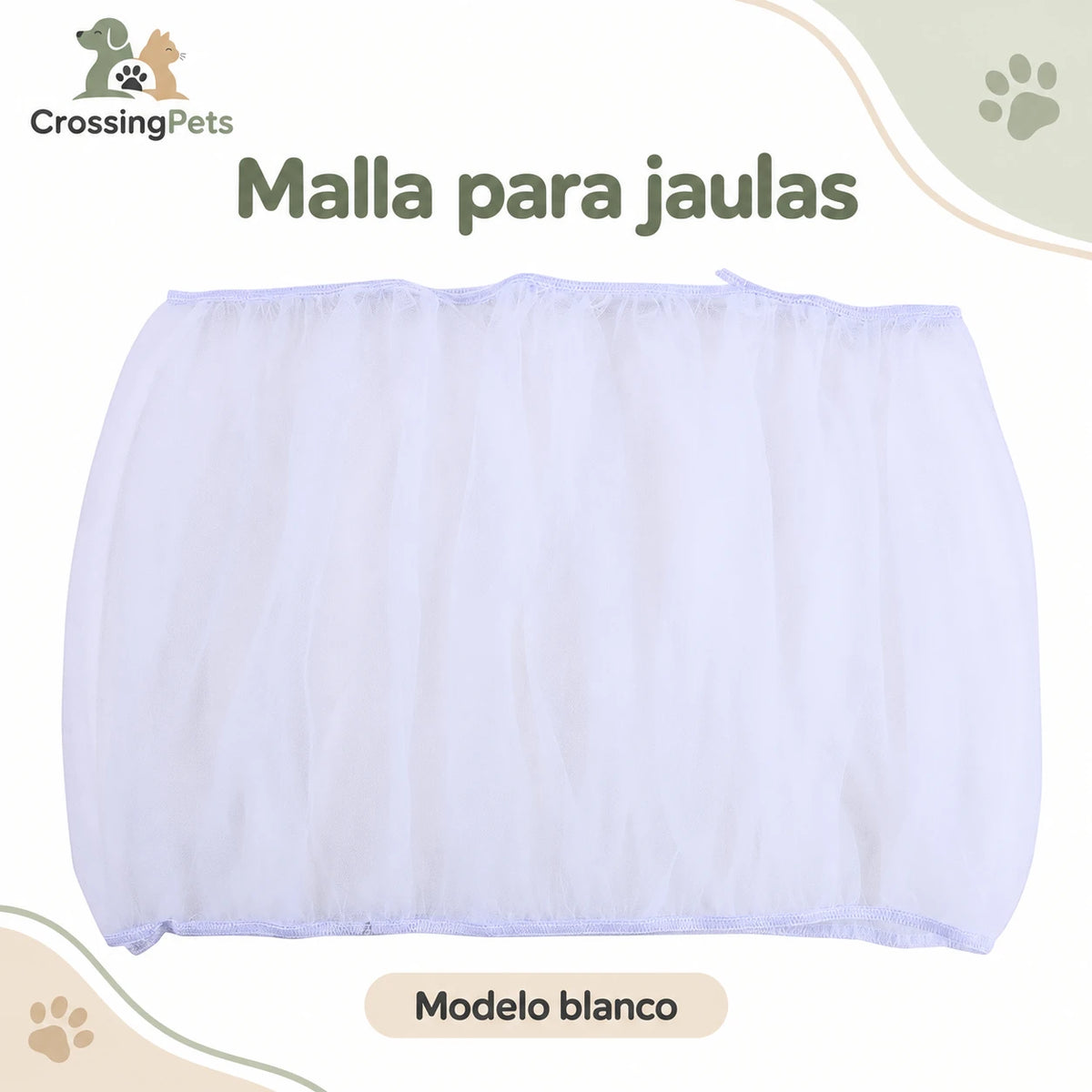 Malla ajustable para la base de jaulas de aves — CrossingPets · imagen 15