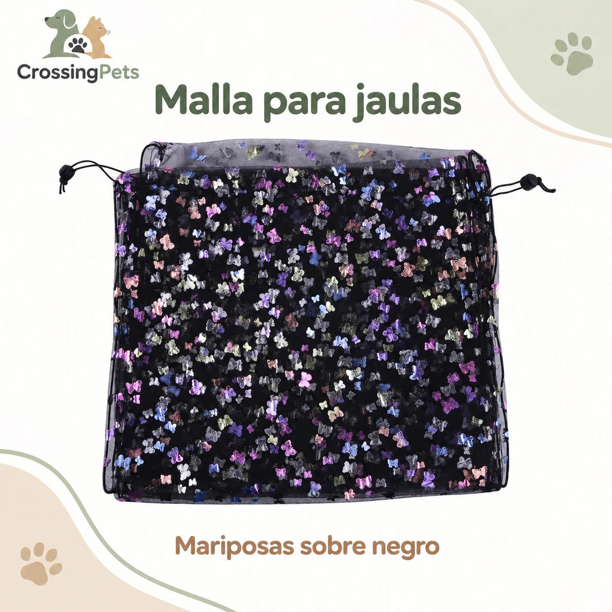 Malla ajustable para la base de jaulas de aves — CrossingPets · imagen 9