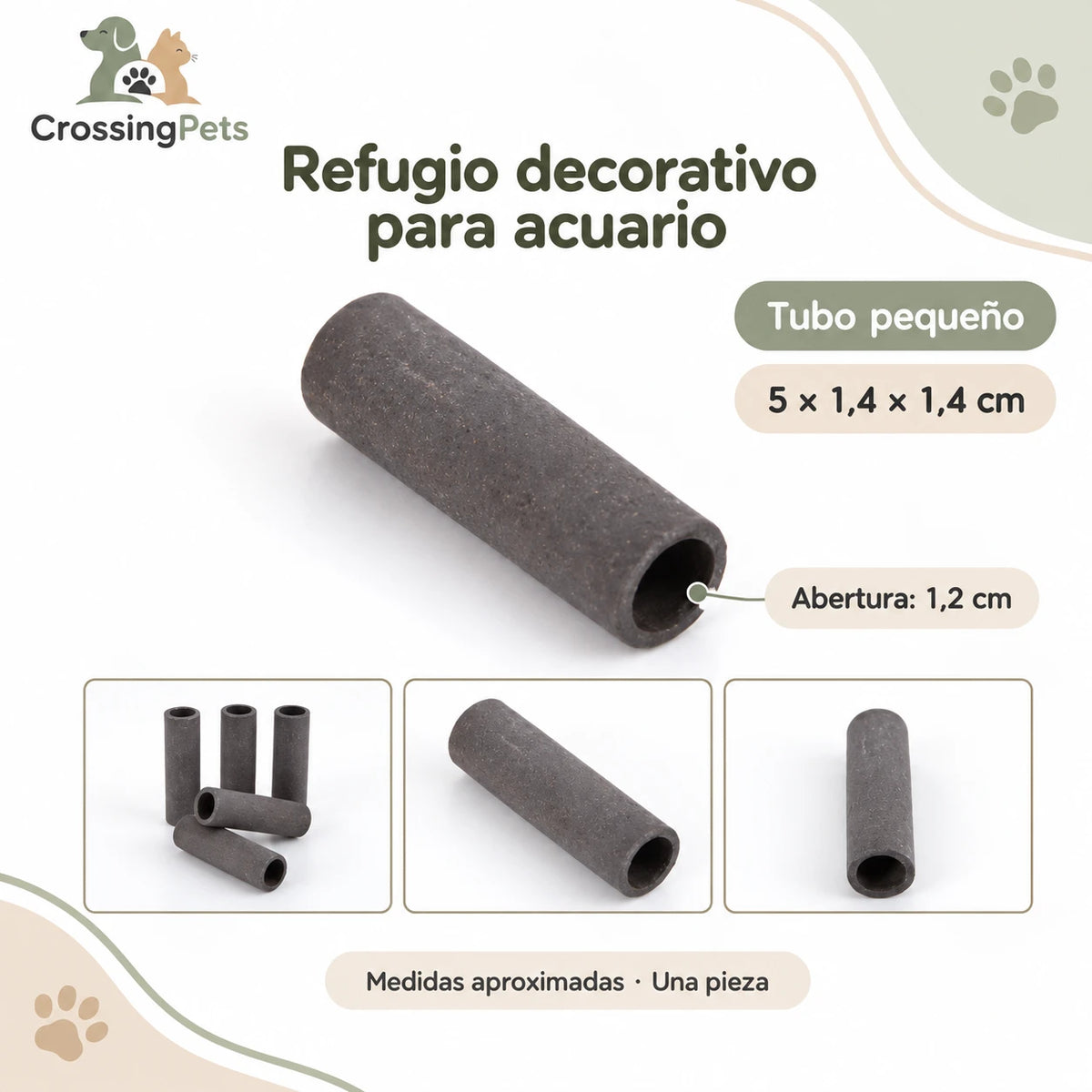 Refugios de cerámica para acuario · 45 modelos — CrossingPets · imagen 4