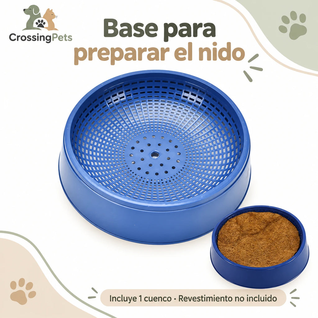Nido de plástico perforado para palomas — CrossingPets · imagen 2