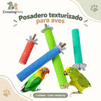 Posadero texturizado para aves y opción de fijación — CrossingPets · imagen 8