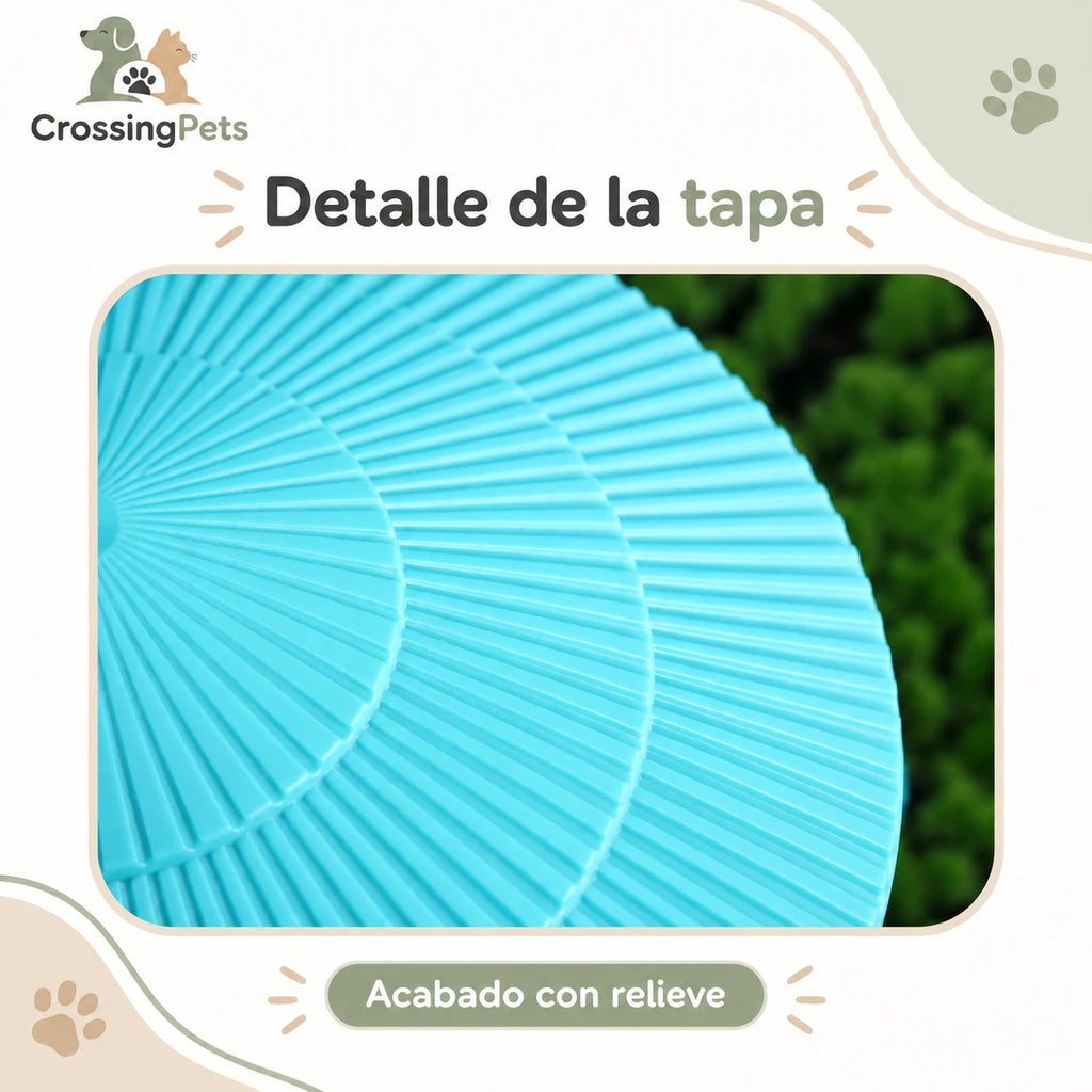 Comedero colgante transparente para aves de 700 ml — CrossingPets · imagen 6