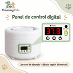 Incubadora compacta con panel digital y tapa superior — CrossingPets · imagen 2
