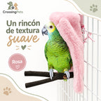 Manta colgante de felpa para aves — CrossingPets · imagen 4