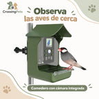 Comedero para aves con cámara y sensor de movimiento — CrossingPets · imagen 5