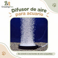 Difusor circular de aire para acuario de 13 cm — CrossingPets · imagen 1