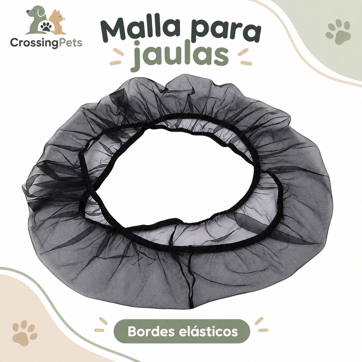 Malla ajustable para la base de jaulas de aves — CrossingPets · imagen 16