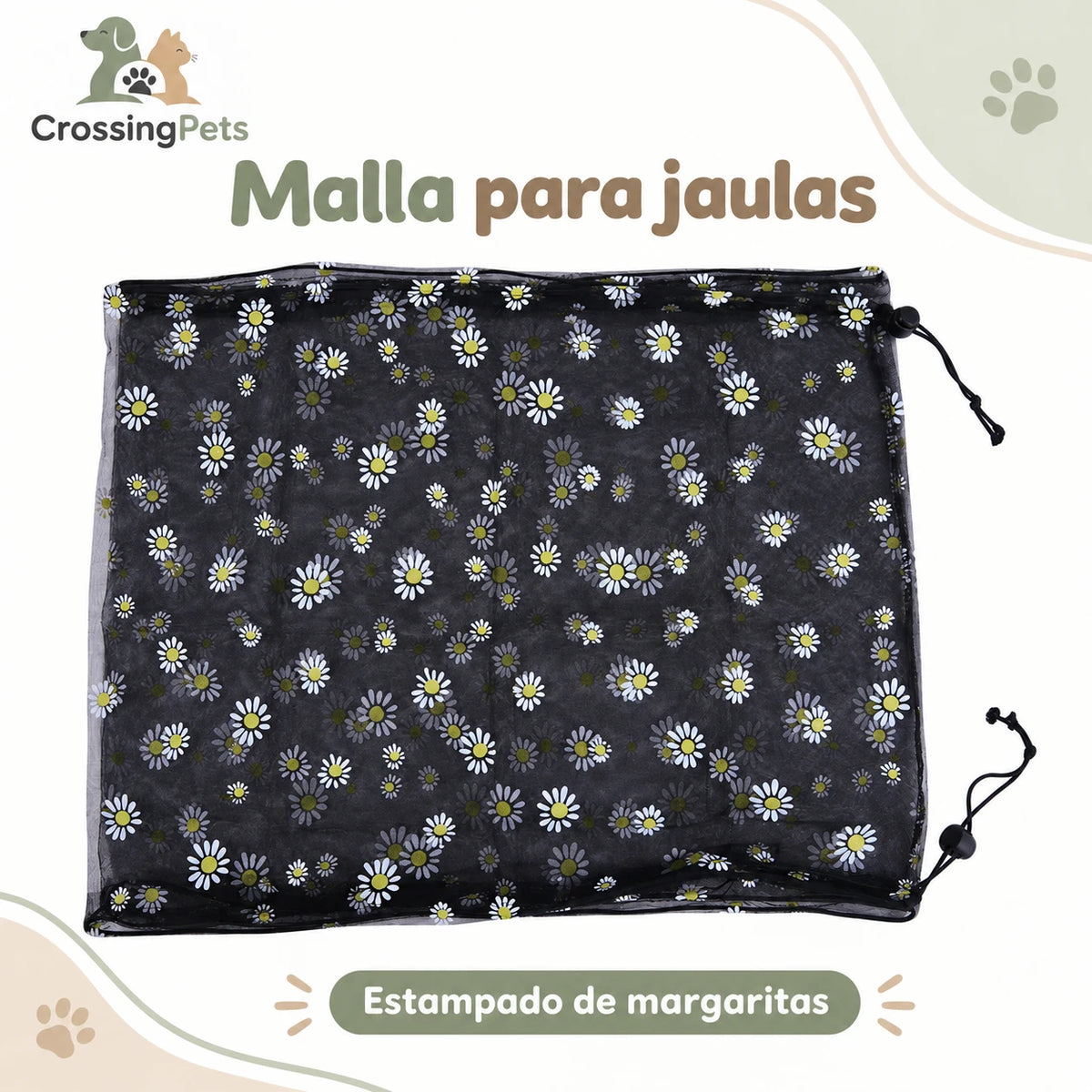 Malla ajustable para la base de jaulas de aves — CrossingPets · imagen 7