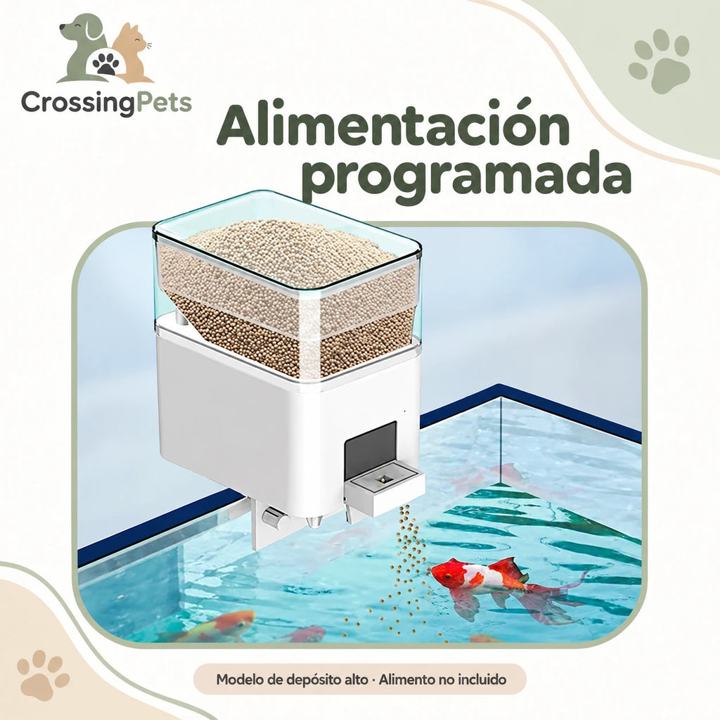 Comedero automático Wi-Fi para acuario en cuatro formatos — CrossingPets · imagen 10