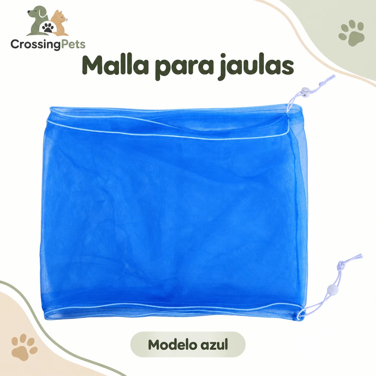 Malla ajustable para la base de jaulas de aves — CrossingPets · imagen 12