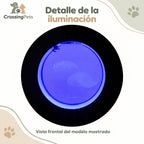 Acuario circular de sobremesa con iluminación LED — CrossingPets · imagen 4