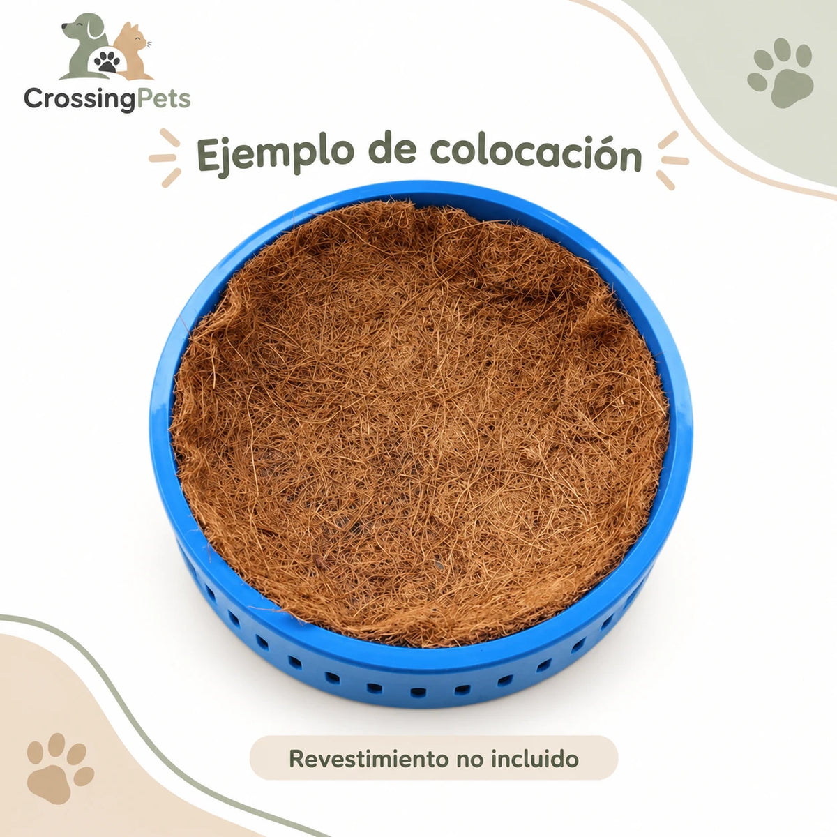 Nido de plástico perforado para palomas — CrossingPets · imagen 6
