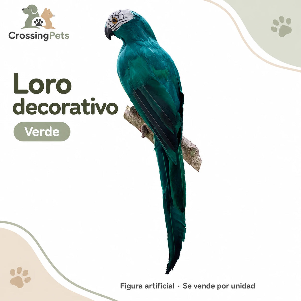 Loro decorativo de colores — CrossingPets · imagen 4