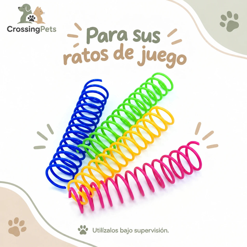 Muelles de colores para gatos — CrossingPets · imagen 6