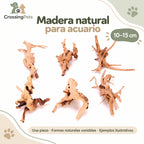 Madera natural decorativa para acuario · 3 tamaños — CrossingPets · imagen 9