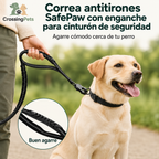 SafePaw Anti-Zug-Leine mit Sicherheitsgurtbefestigung — Bild 7 — CrossingPets