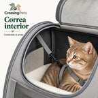 Bolsa transportadora CrossingPets — imagen 13, información en español